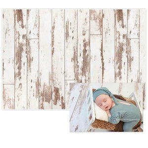 7x5FT White Wood Rustic Wooden Floor Backdrop Photography Vinyl Background